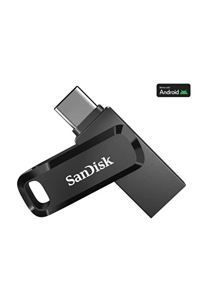 SanDisk Външна памет USB-A 3.2 / USB-C Ultra Dual Go, 64ГБ SDDDC3-064G-G46