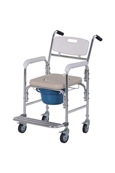 OEM Re-Bloom Wheelchair Toilet, for elderly/disabled persons, aluminum/HDPE/P...