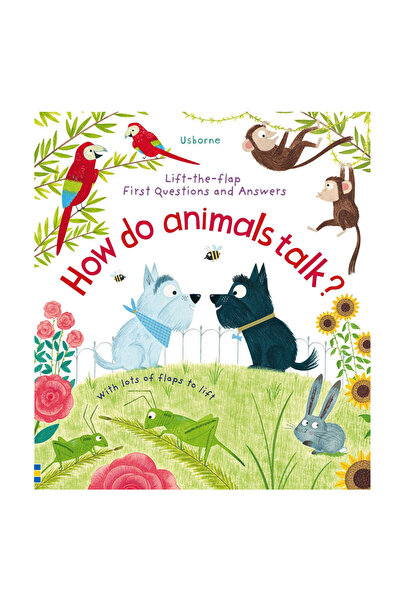 Usborne Ερωτήσεις και Απαντήσεις με Αναδιπλούμενα Καλύμματα: Πώς μιλάνε τα ζώ...