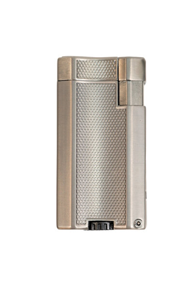 Parmida Cohiba Gunmetal Puro Standlı Çift Torch Puro Çakmak CCM0880