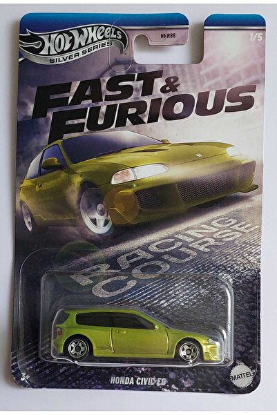 HOT WHEELS Honda Civic EG - Fast & Furious (Hızlı ve Öfkeli) - Silver Series 1/5