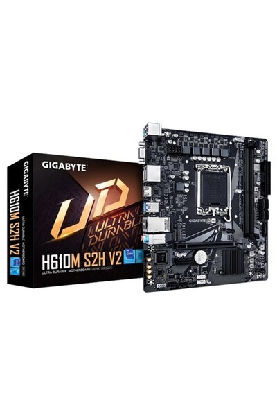Universal Gigabyte h610m s2h v2 - ddr5 hdmi dvi dp pcie 16x v4.0 1700p matx