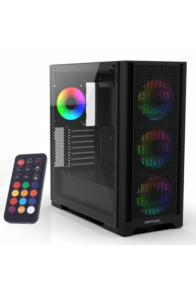 Universal Inca emg-17xb gaming mid-tower pc case argb controller