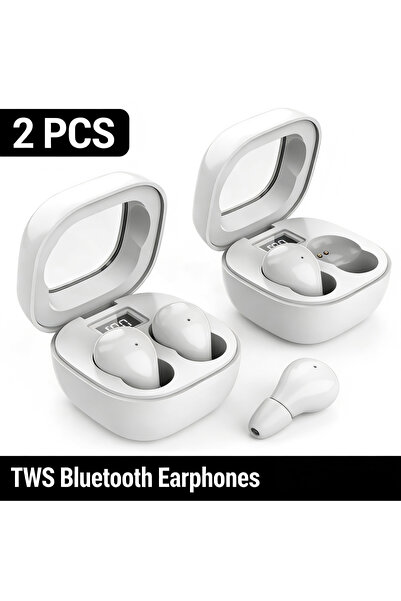 Generic 2pc Invisible Earphones TWS Bluetooth Wireless Headphone HIFI Stereo ...