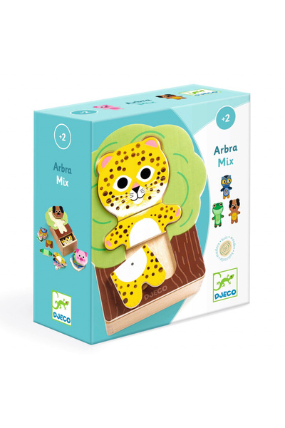 djeco Arbramix Wooden Puzzle,