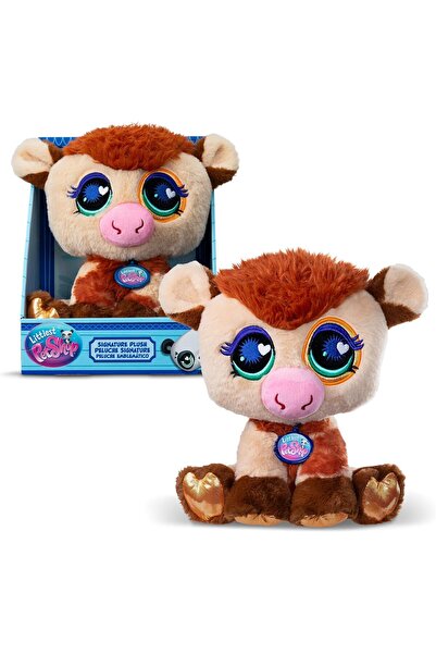 Littlest Pet Shop لعبة LPS Minişler Cow Signature Series المصنوعة من القطيفة ...