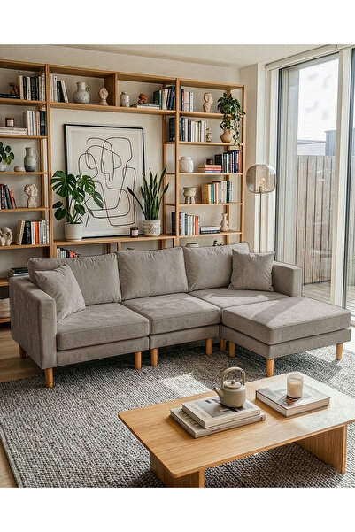 Velura Home & Living Armin Akıllı Köşe Koltuk Takımı & Modern Modüler Yataklı...