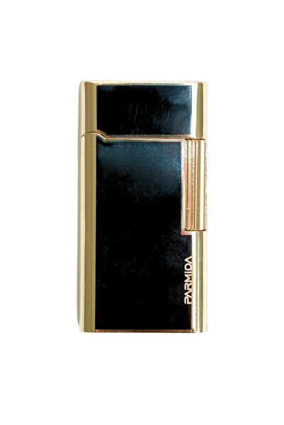 Parmida Siyah-Gold Soft Alev Puro Çakmak PCM0960
