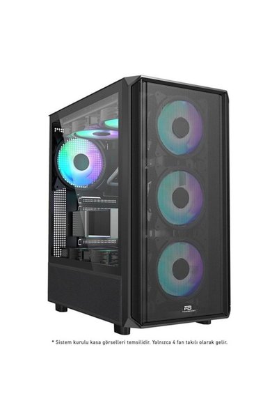 Universal Powerboost 850w 80+ bronze pb-p3602bb gaming mid-tower pc case