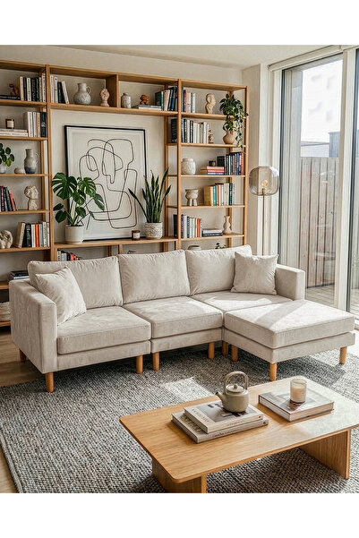 Velura Home & Living Armin Akıllı Köşe Koltuk Takımı & Modern Modüler Yataklı...