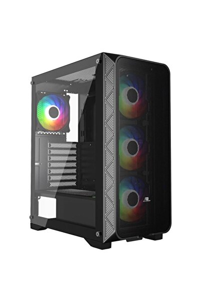 Universal Powerboost 600W 80+ Pb-Ps5846B Gaming Mid-Tower Pc Case