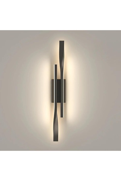 MİNEL DEKOR LED LIGHTING مينيل ديكور إضاءة جدارية موديل جراجوس 70 سم رمادي