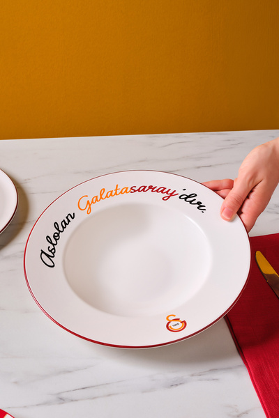Karaca x Galatasaray Lisanslı Makarna Tabağı 27 cm