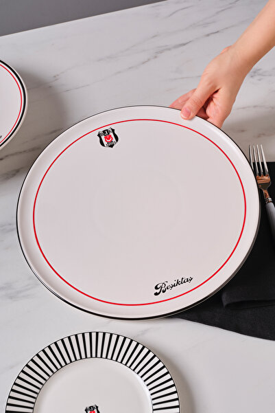 Karaca x Beşiktaş Lisanslı Pizza Tabağı 32 cm