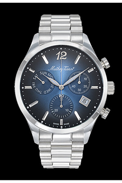 Mathey-Tissot ساعة يد رجالية ماثي تيسو أوربان كرونو H411CHABU