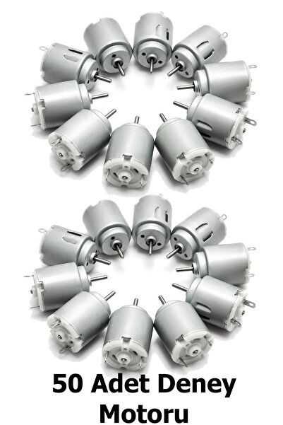 chester DC Motor 3V-6V Mikro Hobi Motoru Deney Seti Robotik Proje Oyuncak Ara...