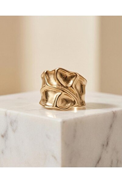 SE Jewellery Collection Selin Ersoy Çelik Organik Form Kadın Yüzük – Ayarlana...