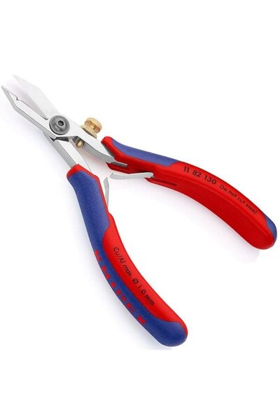 Knipex Clește de tăiat și dezizolat 0.01 - 0.75 mm², 140 mm