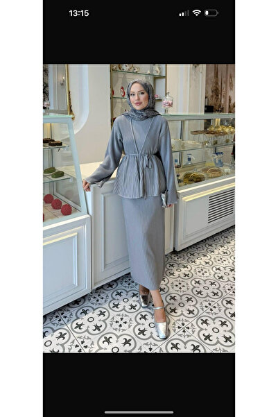 Kağanbutik Merserize Hırkalı Elbise
