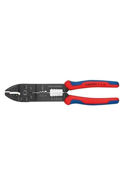 Knipex Clește de sertizat, mâner multicomponent, 0.5-6mm