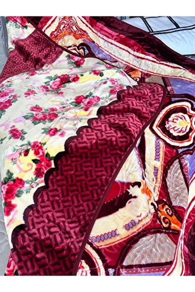 goldensun Double Heavy Soft Patterned Modern Blanket 6kg - Made in Kuyu -200*240