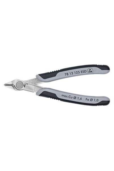 Knipex Clește tăietor cu cap înclinat V2A 125mm ESD