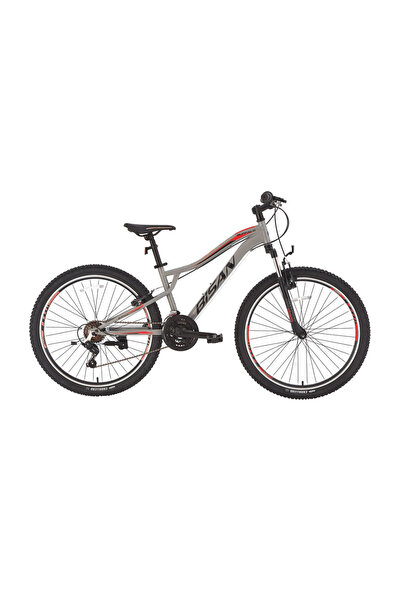 Bisan BUFFALO ERKEK DAĞ BİSİKLETİ 35CM V 26 JANT 21 VİTES METALİK GRİ SİYAH K...