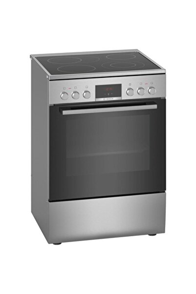 Bosch Ηλεκτρική εστία HKR39C250, υαλοκεραμική, 4 εστίες, 3D HotAir, EcoClean, A