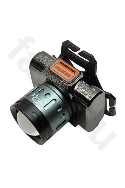 farissu RT-141 20W 2000 Lümen Şarjlı Sensörlü Zoomlu Profesyonel Kafa Feneri ...