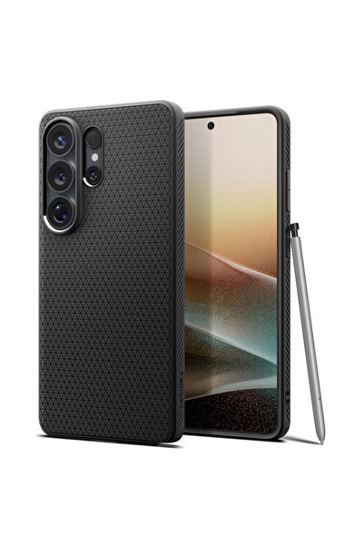 Spigen Flexible Case for Samsung Galaxy S26 Ultra, Liquid Air, Black