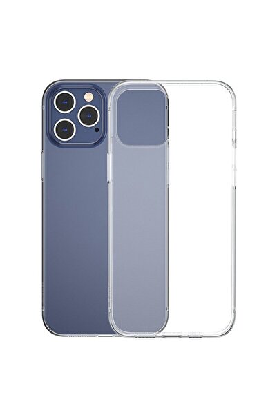 Ally Simple Case for iPhone 12 Pro 6.1 Slim Clear Silicone Case Transparent