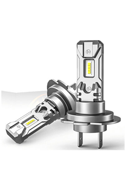 Led Set 2 Becuri H7, Model Nou 2026 - 120W, 15.000 Lumeni, Super Putere, CANBUS