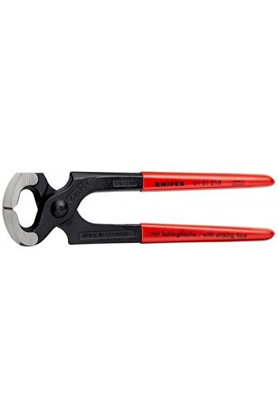 Knipex Clește de unghii, mâner din plastic, tip ciocan, 210mm