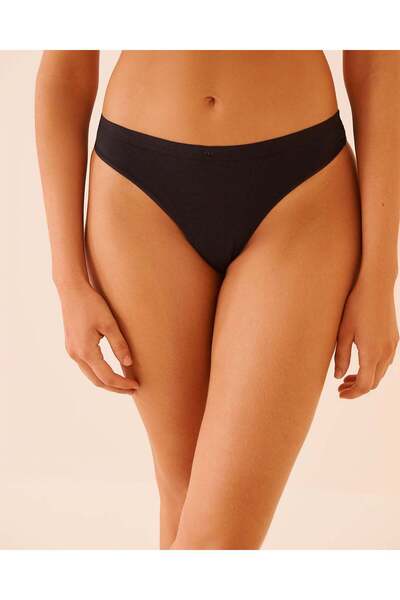 La Vie en Rose Cotton Thong Panty