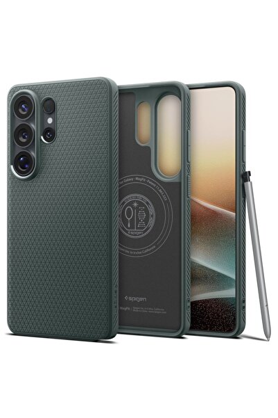 Spigen Flexible Case for Samsung Galaxy S26 Ultra, Liquid Air MagSafe, Green