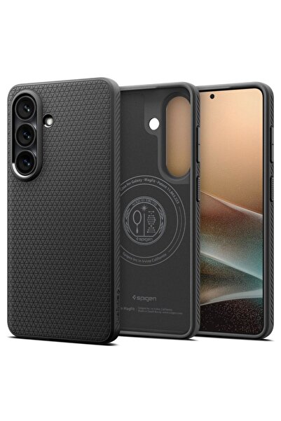 Spigen Flexible Case for Samsung Galaxy S26, Liquid Air MagSafe, Black