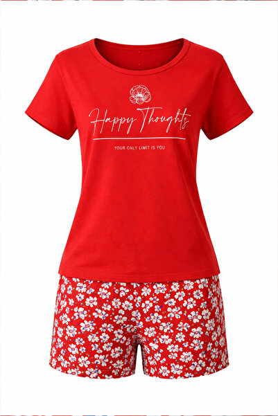 uniconf Women's pajamas with sleeves and short pants PFV78IMP116