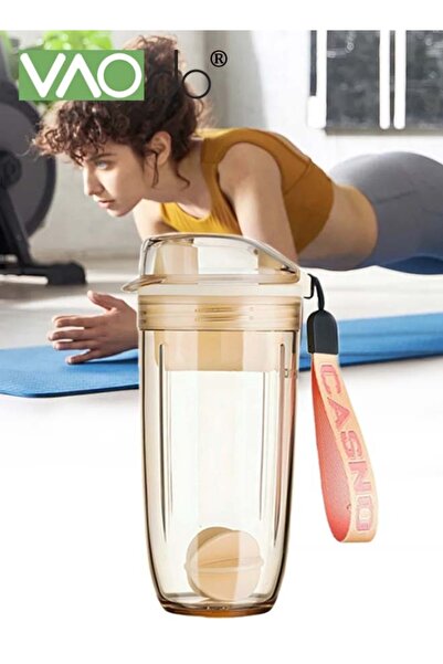 VAODO Sports Water Cup Milkshake Protein Powder Mixing Cup Thickened Cup Wall...