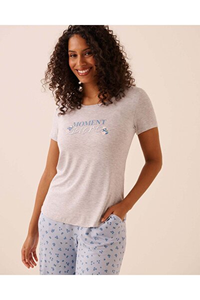 La Vie en Rose Berry Print Soft Jersey T-shirt