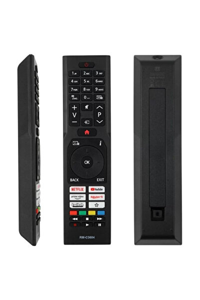 LTG Nova Jvc Hjc123 Rm-C3604 Netflix-Youtube-Prime Video Tuşlu Lcd-Led Tv Kum...