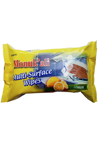 Monuk All Servetele umede pentru suprafete lavabile Monuk’All, parfum citrice...