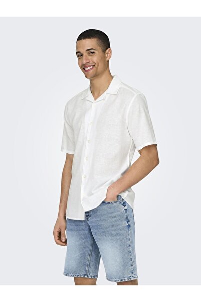 Only & Sons Cămașă ONSCAIDEN din in