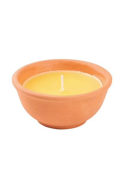 Strend Pro Lumanare parfumata, Citronella, 113 g, bol teracota, anti-tantari