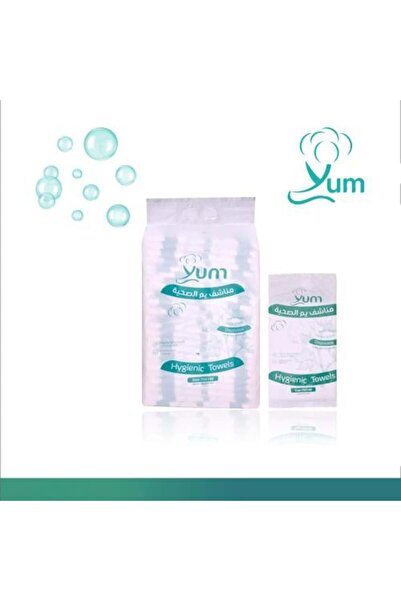 YUM مناشف يم مقاس 70×140 حبة للاستخدام الواحد