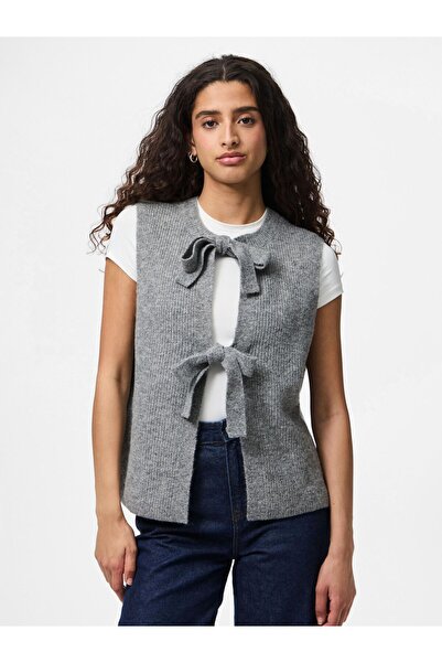 PIECES Πλεκτό γιλέκο PCSILLY