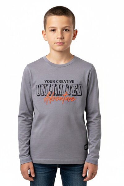 Toontoy Tricou cu mânecă lungă și imprimeu pentru băieți 22860