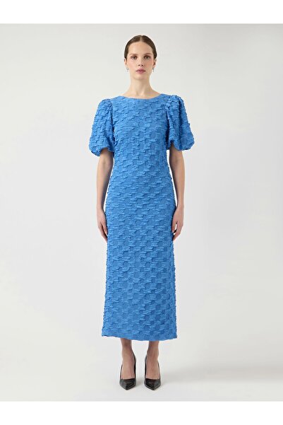 YAS Rochie maxi YASMIAMAJA cu 2/4 mâneci