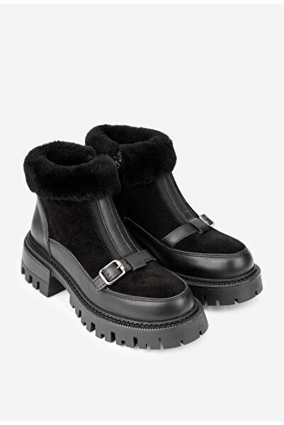 Dasha NUR women's black suede boots