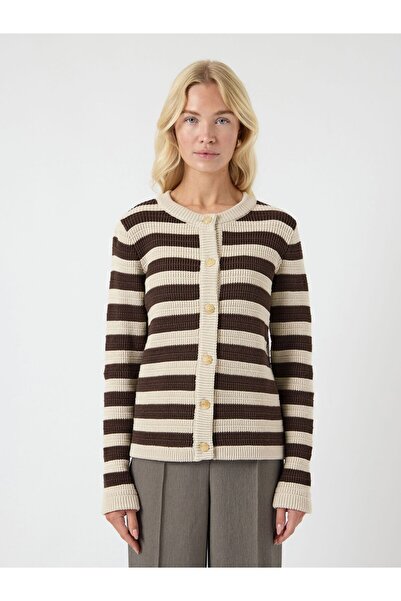 YAS Strickjacke YASSIRONI