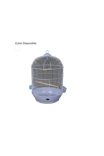 BIOTUR PET ROUND BIRD CAGE P330 WHITE 40(d)x70(h)cm